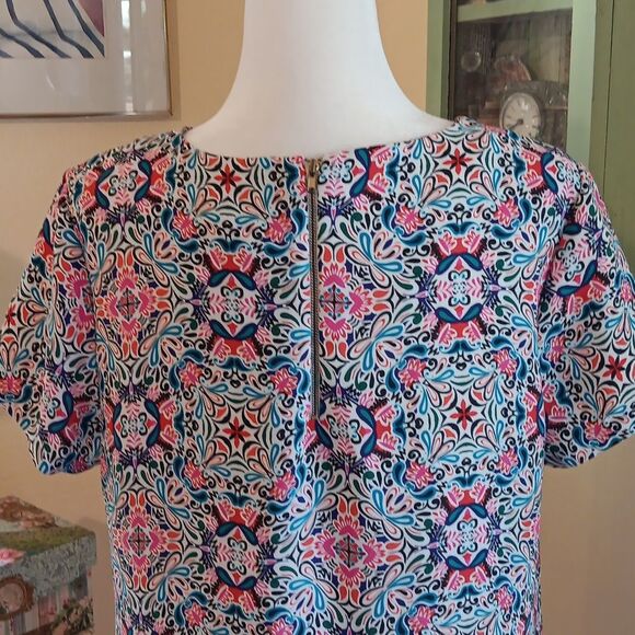 Cynthia Rowley Colorful Floral Design Dress - Picture 6 of 10